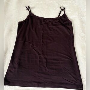 Ann Taylor Purple Fitted Sleeveless Camisole